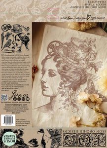 Charlotte Decor Stamp by Iron Orchid Design, IOD Packaging