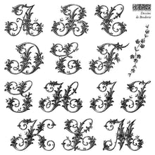 Load image into Gallery viewer, Dessins de Broderie Decor Stamp by Iron Orchid Design