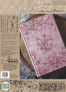 Flora & Vine Decor Stamp by Iron Orchid Design