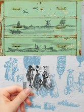 Load image into Gallery viewer, Rural Scenes Decor Stamp by Iron Orchid Design, IOD Sample