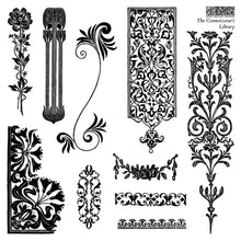 Load image into Gallery viewer, The Connoisseur’s Library Decor Stamp by Iron Orchid Design