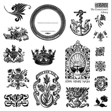 Load image into Gallery viewer, The Connoisseur’s Library Decor Stamp by Iron Orchid Design