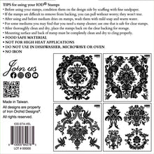 Load image into Gallery viewer, Velveteen Decor Stamp by Iron Orchid Design