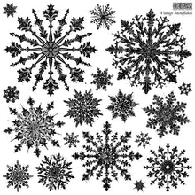 Load image into Gallery viewer, Vintage Snowflakes Decor Stamp by IOD