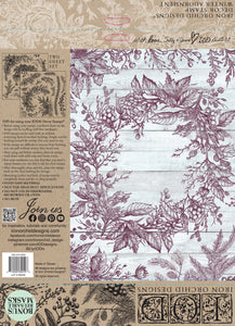 Winter Adornment Decor Stamp, Iron Orchid Designs 3