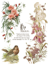 Load image into Gallery viewer, Flowers by the Poets Transfer by IOD