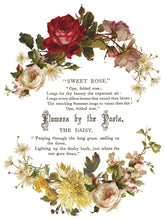 Load image into Gallery viewer, Flowers by the Poets Transfer by IOD