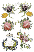 Load image into Gallery viewer, Fairy Tale Florals Transfer by IOD, Iron Orchid Designs 1