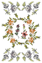 Load image into Gallery viewer, Fairy Tale Florals Transfer by IOD, Iron Orchid Designs 2