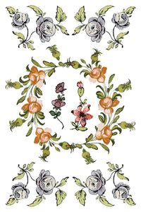 Fairy Tale Florals Transfer by IOD, Iron Orchid Designs 2