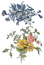 Load image into Gallery viewer, Fairy Tale Florals Transfer by IOD, Iron Orchid Designs 3