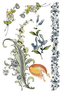 Fairy Tale Florals Transfer by IOD, Iron Orchid Designs 5