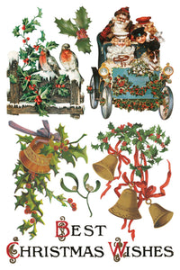 Christmas Joy Transfer by IOD