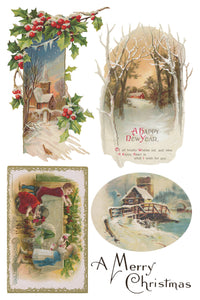 Christmas Joy Transfer by IOD
