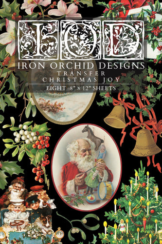 Christmas Joy Transfer by IOD