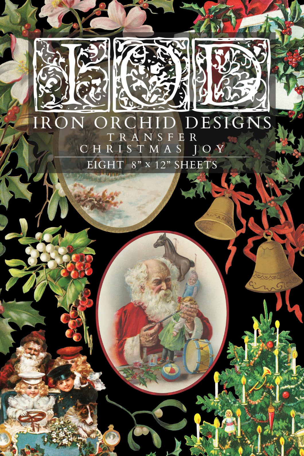 Christmas Joy Transfer by IOD