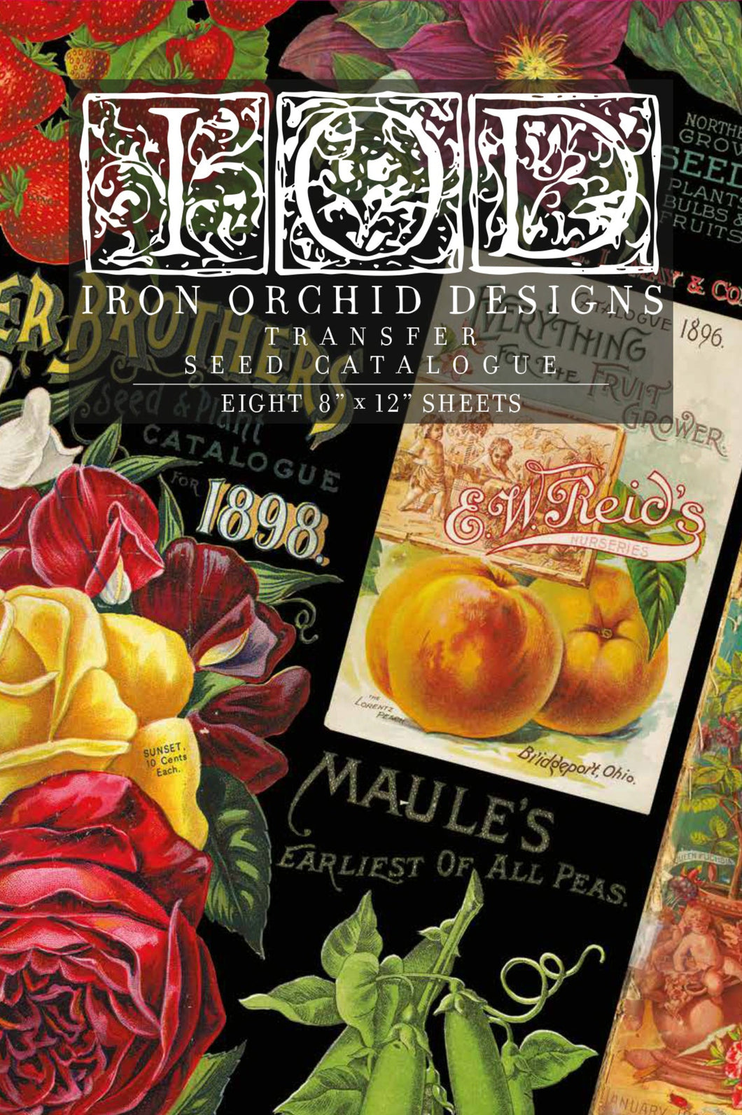 Seed Catalogue Transfer by IOD, Iron Orchid Designs