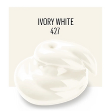 Load image into Gallery viewer, Ivory white paint swatch with the color code 427 on a beige background