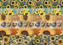 Load image into Gallery viewer, Sunflower Ephemera Journal Kit by Decoupage Queen 05