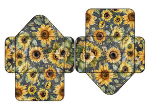 Sunflower Ephemera Journal Kit by Decoupage Queen 08