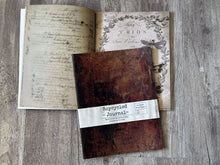 Load image into Gallery viewer, Roycyced Journal showing cover of journal plus journal with view of interior pages