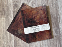 Load image into Gallery viewer, Dark brown, vintage style Roycycled Journals 