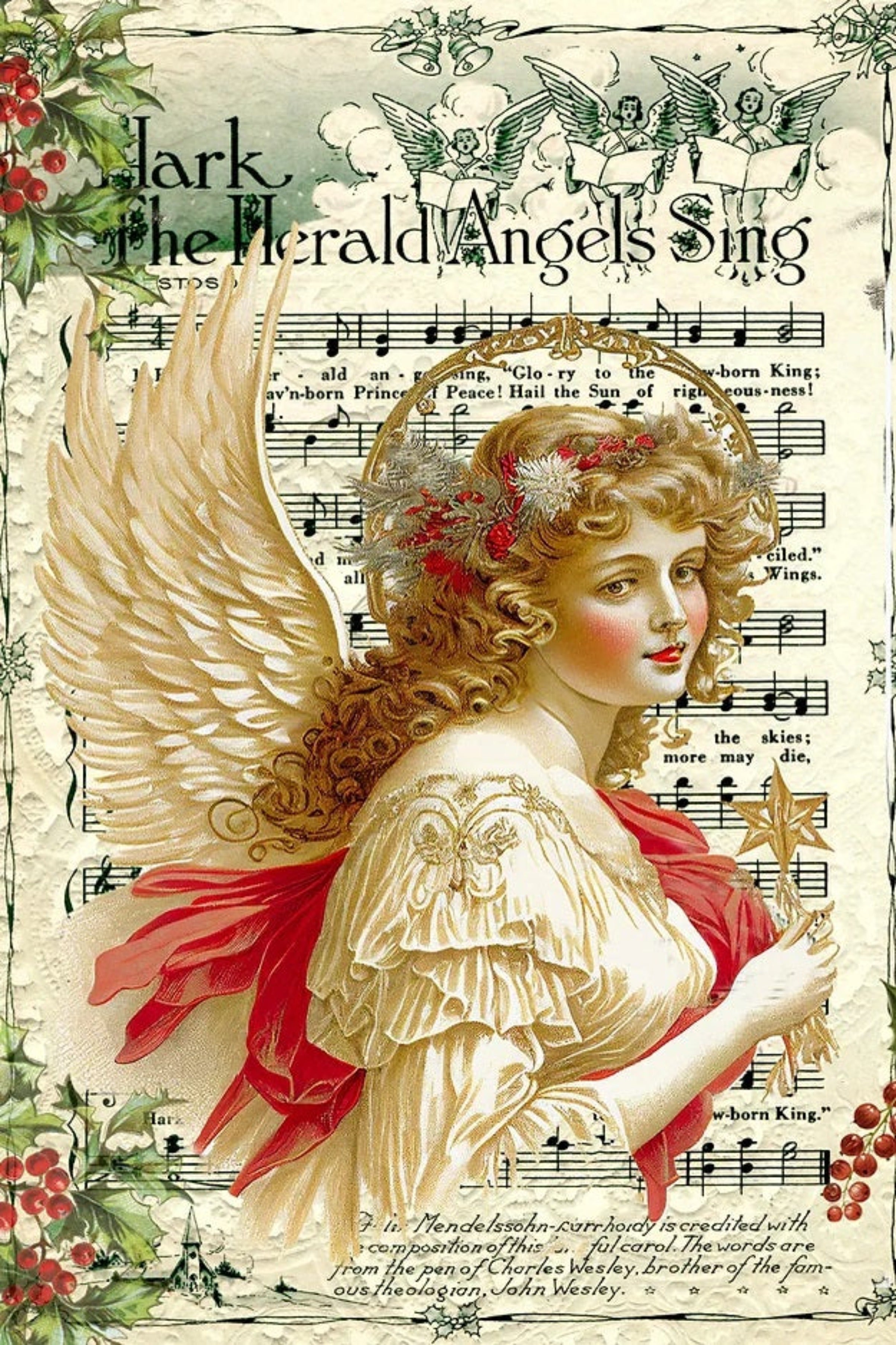 Lace Angel Rice Paper by Reba Rose Creations – My Victorian Heart