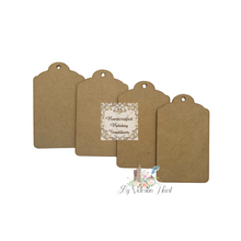 Load image into Gallery viewer, Handcrafted Holiday Traditions MDF Tags