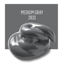 Load image into Gallery viewer, Gray color swatch with a unique shape on a gray background
