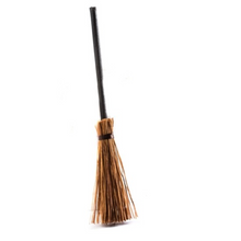 Load image into Gallery viewer, Miniature Natural Straw Broom