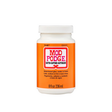 Load image into Gallery viewer, Container of Mod Podge Decoupage Glue Sealer and Finish on white background