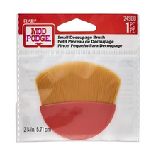 Load image into Gallery viewer, Mod Podge Small Decoupage Brush packaging with red handle and yellow bristles.