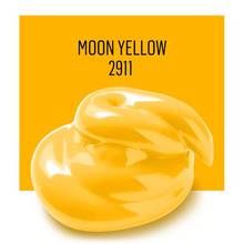 Load image into Gallery viewer, Yellow substance with 'MOON YELLOW 2911' text on a yellow background