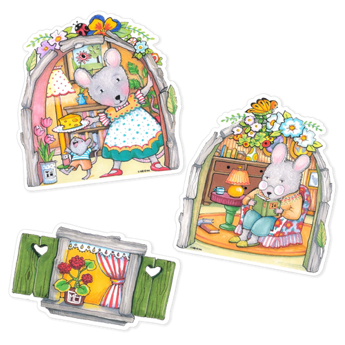 Mouse House Wall Decals