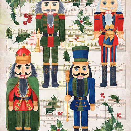 Nutcrackers Rice Paper by European Excellency