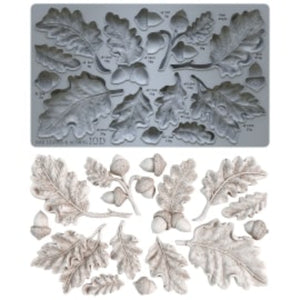 Oak Leaves & Acorns Mould by IOD, Iron Orchid Designs 2