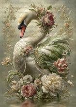 Load image into Gallery viewer, Once Upon a Time Swan Two Rice Paper by Reba Rose Creations