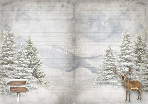 Cozy Winter Journal Kit by Decoupage Queen 4B