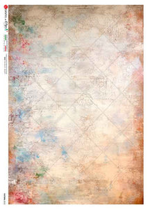 Pattern 0255 by Paper Designs Washipaper, Soft Vintage Grunge Journal Page