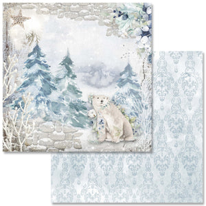 Cozy Winter Mini Scrapbook Set by Decoupage Queen, 6" x 6" 10