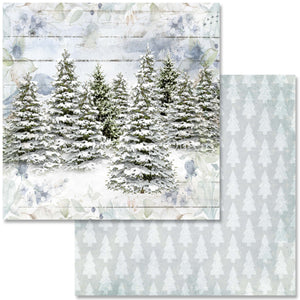 Cozy Winter Mini Scrapbook Set by Decoupage Queen, 6" x 6" 6