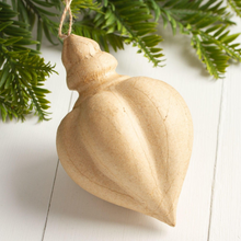 Load image into Gallery viewer, Paper Mache Christmas Ornament, 5&quot;