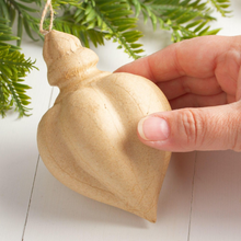 Load image into Gallery viewer, Paper Mache Christmas Ornament, 5&quot;