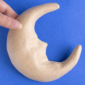 Paper Mache Crescent Moon