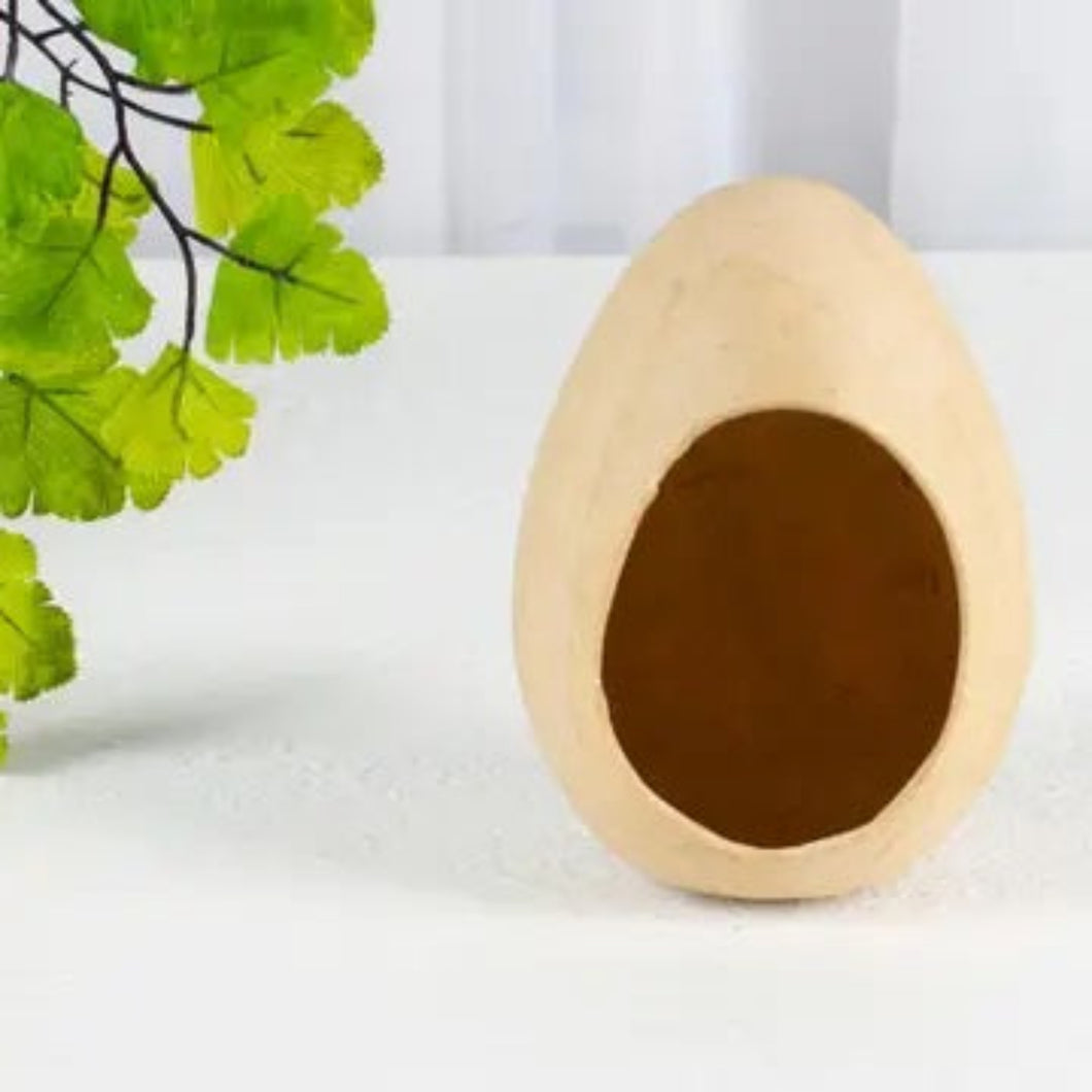 Panoramic Fillable Paper Mache Egg