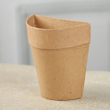 Load image into Gallery viewer, Paper Mache Half Flower Pot