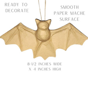 Paper Mache Halloween Bat