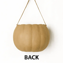 Load image into Gallery viewer, Paper Mache Halloween Hanging Jack &#39;o Lantern Pumpkin Basket