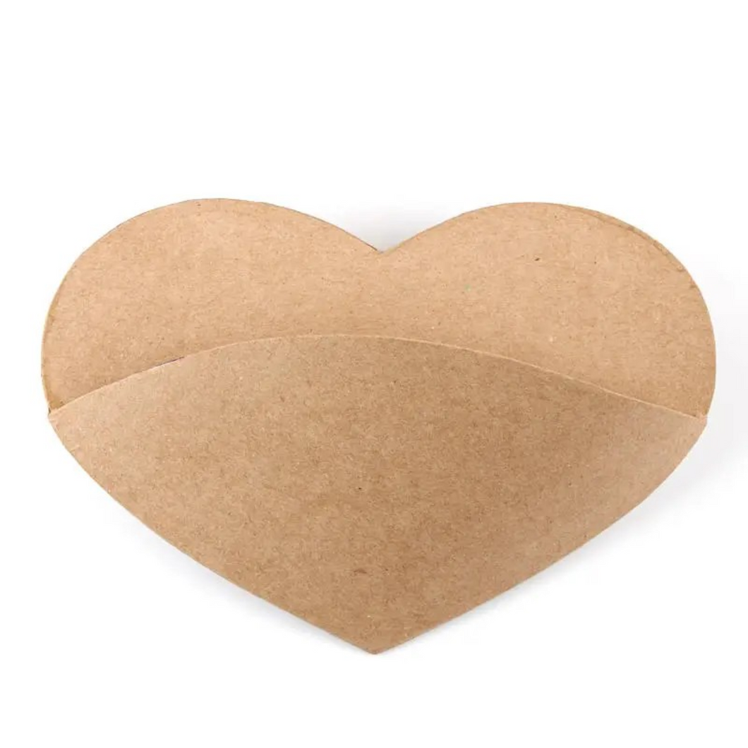 Paper Mache Hearts Wall Pocket