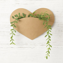 Load image into Gallery viewer, Paper Mache Hearts Wall Pocket